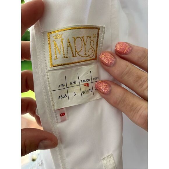 Mary’s Bridal ball gown size 8 beaded bodice EUC tulle skirt - Picture 11 of 16